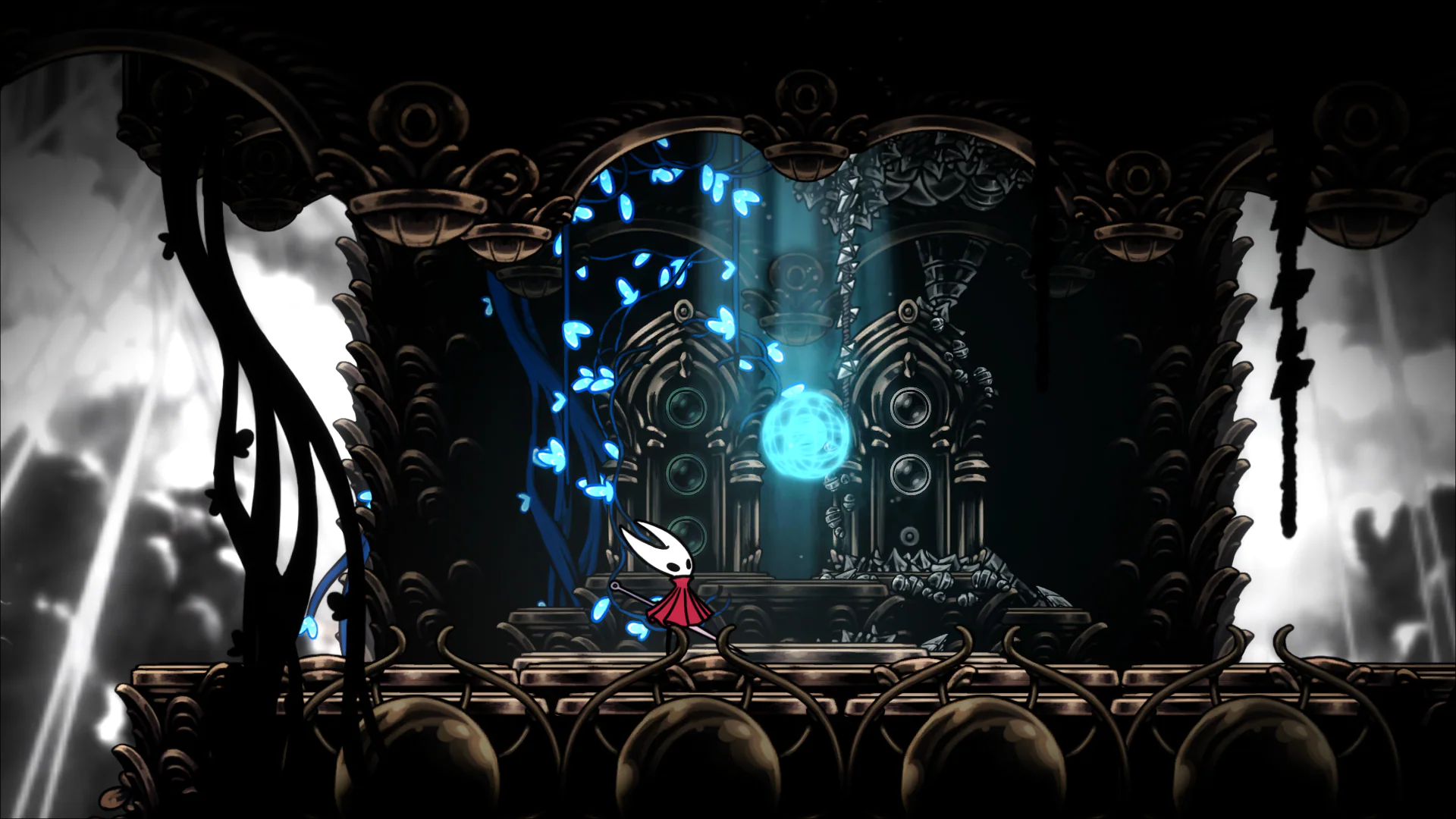 Hornet exploring the binding rewards area
