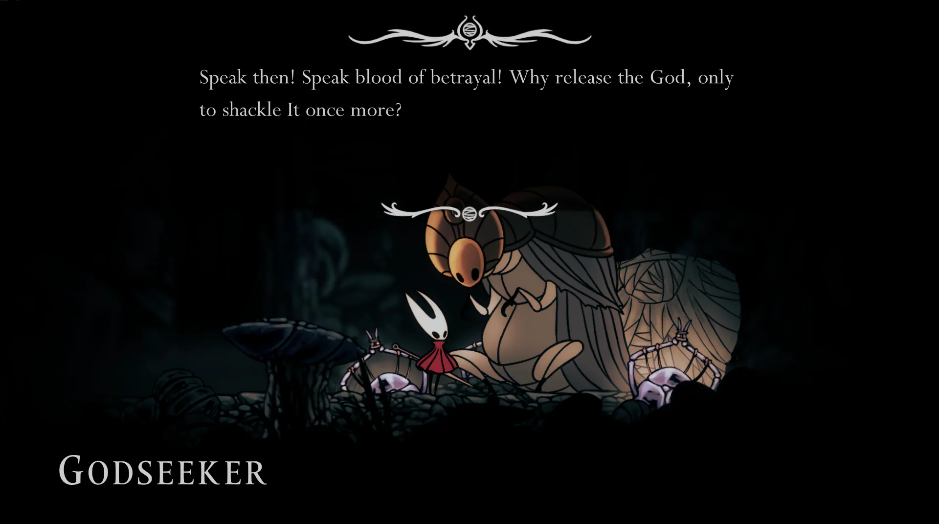 Hornet continuing the Godseeker quest